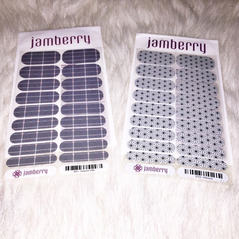 NWT two sets of Jamberry Nail Wraps